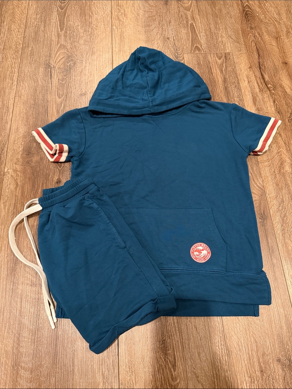 Fletch Short Sleeve Hooded Set Size: 4-5T
